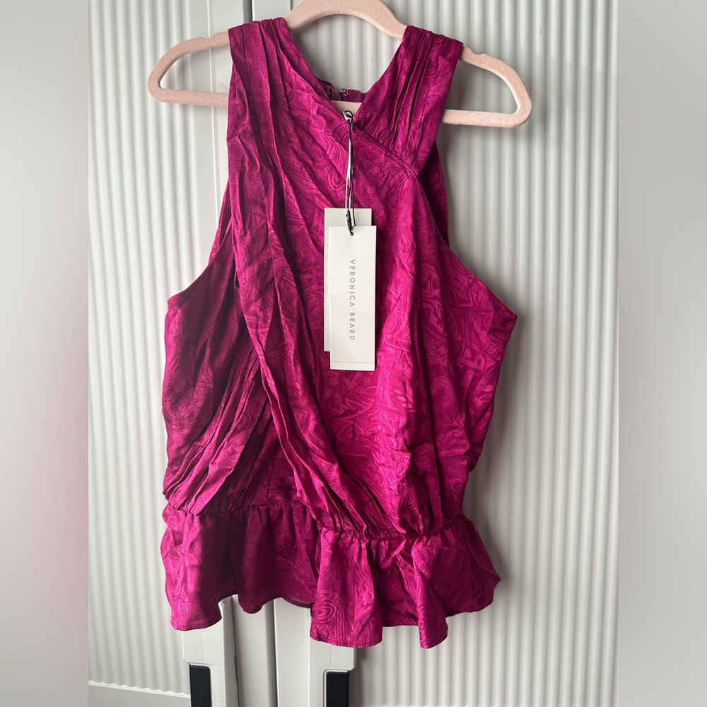 Veronica Beard Kailani Top NEW WITH TAGS